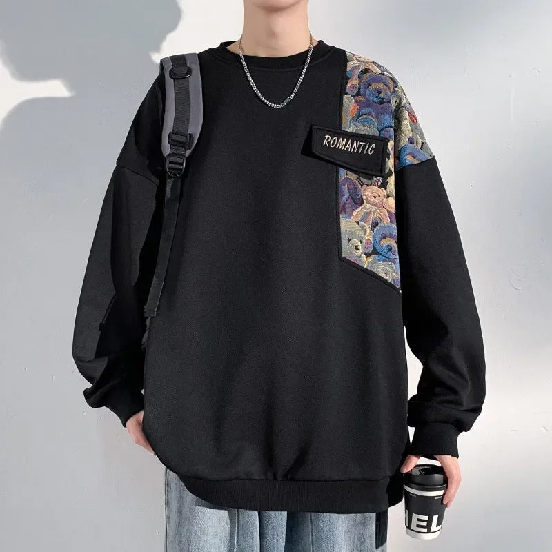 Freshscape Baskılı Oversize Sweatshirt