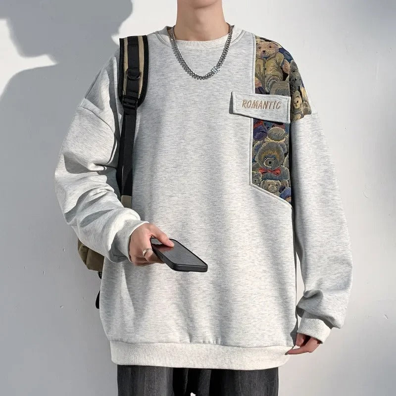 Freshscape Baskılı Oversize Sweatshirt