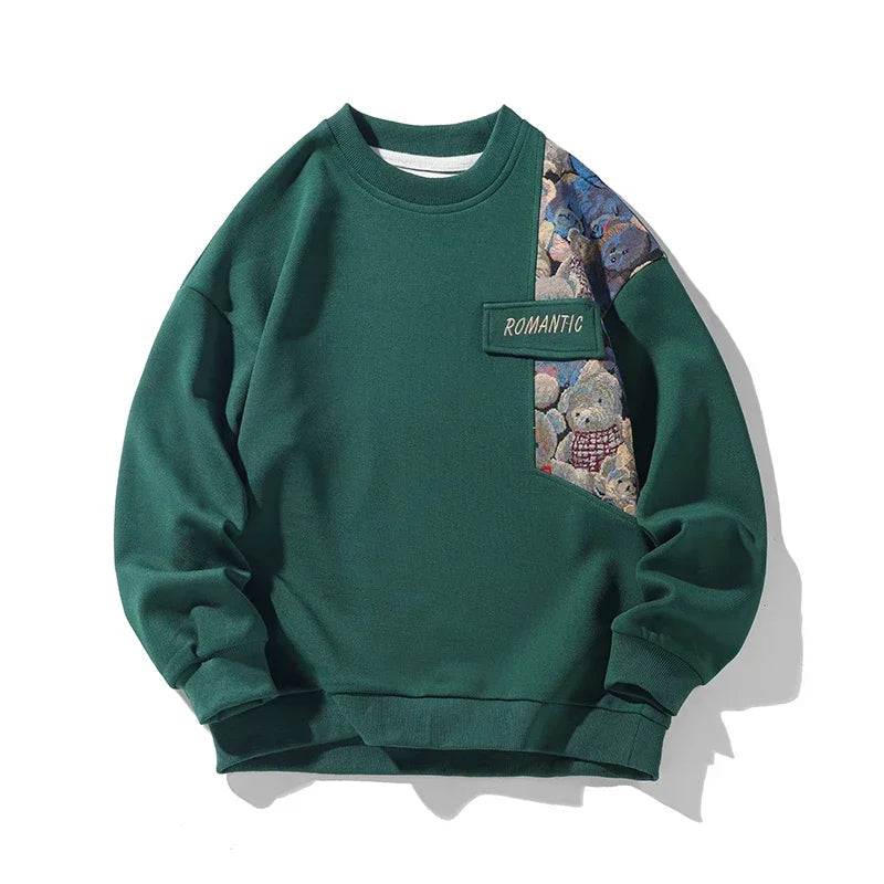 Freshscape Baskılı Oversize Sweatshirt